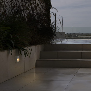 FARO DUNE SQ Aplique Cuadrado Blanco 3W 4CCT