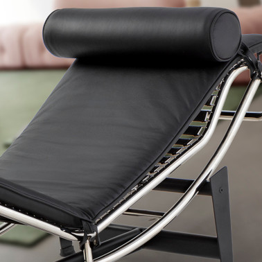 SCHULLER LECO Diván Piel Negra