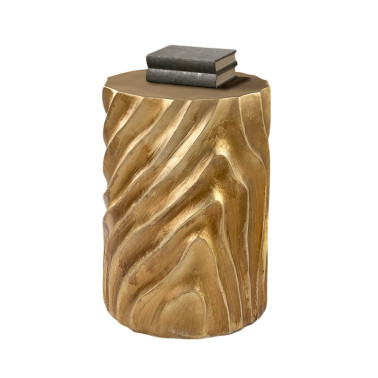 SCHULLER TORSA Mesa Auxiliar Dorada