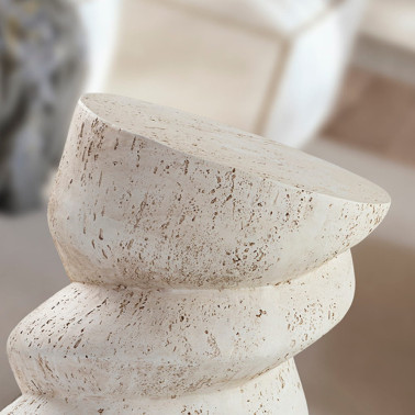 SCHULLER SALOMON Mesa Auxiliar Blanca