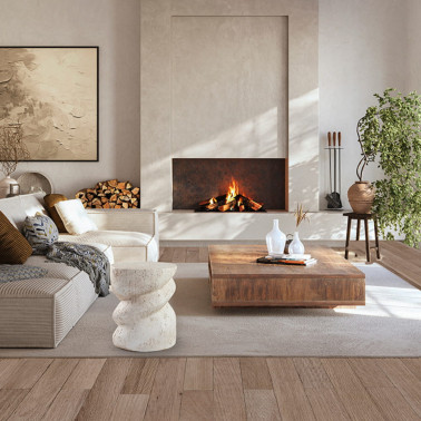 SCHULLER SALOMON Mesa Auxiliar Blanca