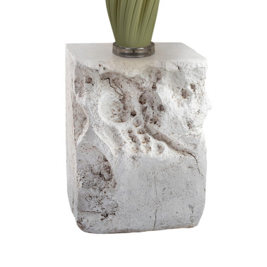 SCHULLER BLOCK Mesa Auxiliar Blanca