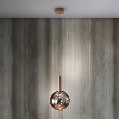 SCHULLER SAPORE Colgante 1L Bronce Oscuro-Smoke