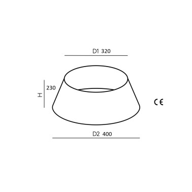 AROMAS Pantalla Semicónica