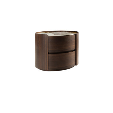 SCHULLER ENOC Mesita Noche Roble Oscuro