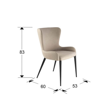 SCHULLER TELMA Silla Beige