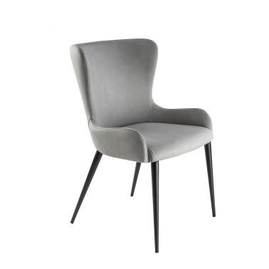 SCHULLER TELMA Silla Gris Claro