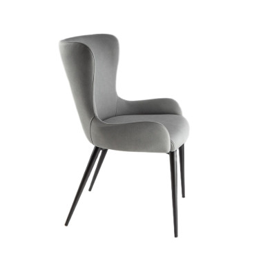 SCHULLER TELMA Silla Gris Claro