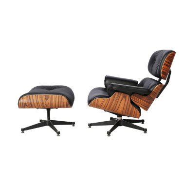 SCHULLER EAMES Chaise Longue Negro-Palisandro