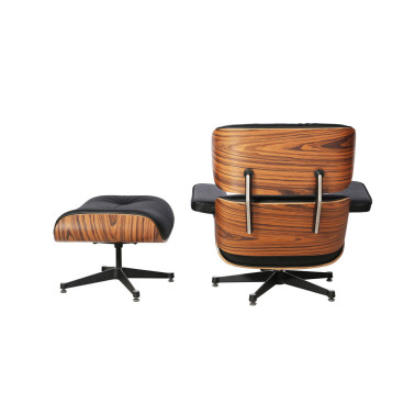 SCHULLER EAMES Chaise Longue Negro-Palisandro