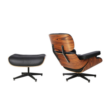 SCHULLER EAMES Chaise Longue Negro-Palisandro