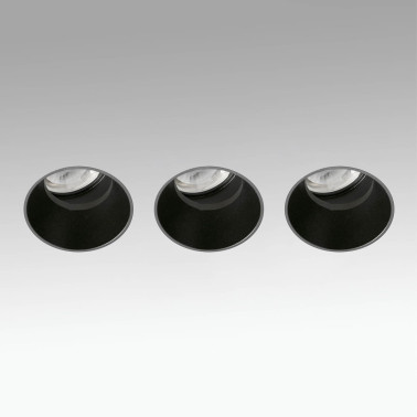 FARO FLIC TRIMLESS 3L Empotrable Orientable Negro MR11