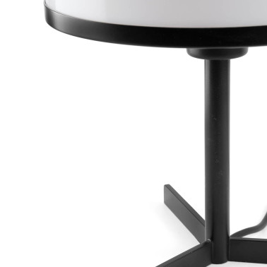 FARO DOME S Lámpara Sobremesa Negra