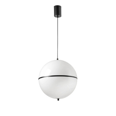 FARO DOME M Lámpara Colgante Negra