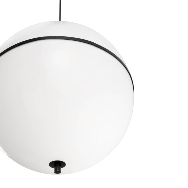 FARO DOME M Lámpara Colgante Negra