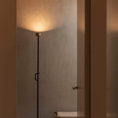 FARO STAFF Lámpara de Pie Negro Dimable