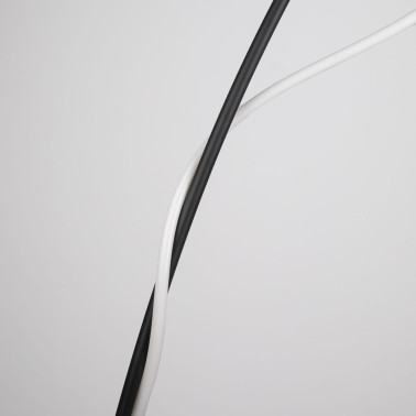 FORLIGHT TRESS Pie de Salón Negro 4000K