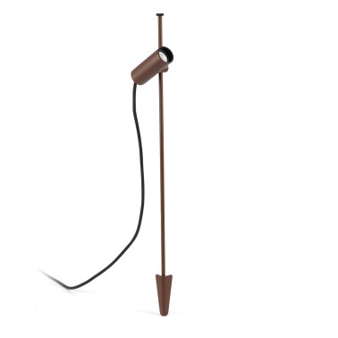 FARO CLAP 630 Estaca Marrón Óxido 6W 3000K 38º 230V