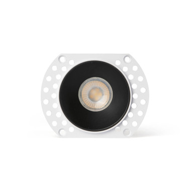 FARO FLAC Empotrable Trimless Negro IP44 MR11 GU10