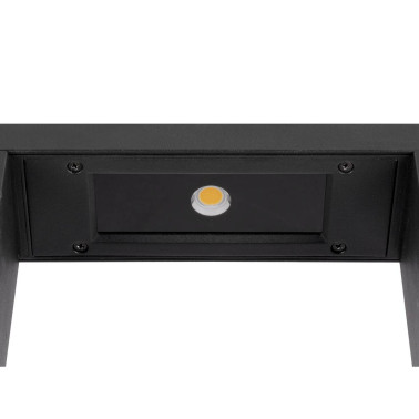 SLV FLAT II 620 Baliza Dimmable Negro IP65