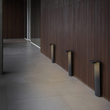 FARO LUMA 600 Baliza Gris Oscuro Híbrido con Sensor