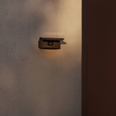 FARO LUMA Aplique Gris Oscuro Híbrido con Sensor