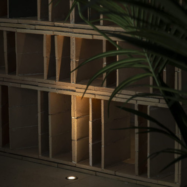 FARO GRUND GU10 Empotrable Negro Anodizado