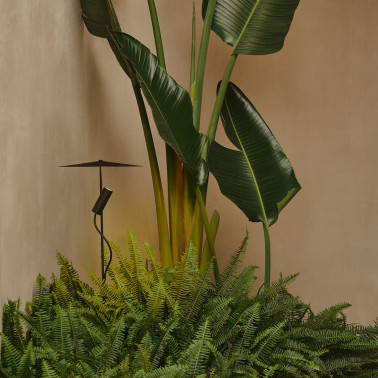 FARO CLAP 630 Estaca Negra con Pantalla 230V 6W 3000K 38º