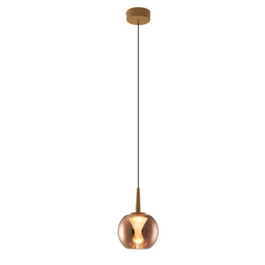 MANTRA ANDROMEDA Led Colgante Cristal Cobre