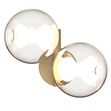 MANTRA ANDROMEDA 2L Led Aplique Cristal Transparente