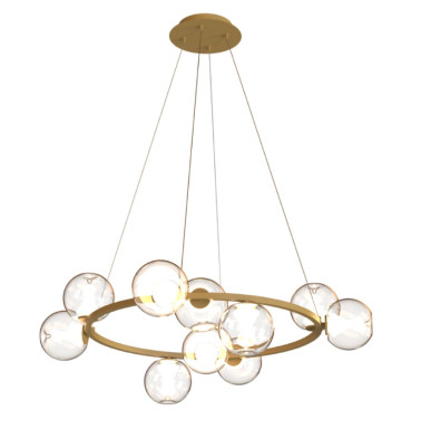 MANTRA ANDROMEDA Led Colgante Cristal 10L