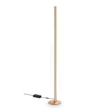 IDEAL LUX DORICA PT1 Lámpara de Pie Cobre Cepillado