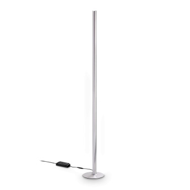 IDEAL LUX DORICA PT1 Lámpara de Pie Acero Cepillado