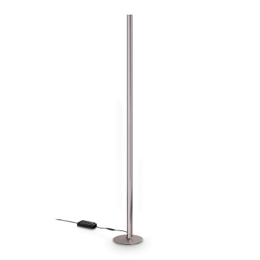 IDEAL LUX DORICA PT1 Lámpara de Pie Gris Cepillado