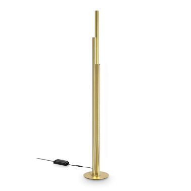 IDEAL LUX DORICA PT3 Lámpara de Pie Latón Cepillado