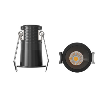 MANTRA CANE Empotrable Negro 3W 3000K