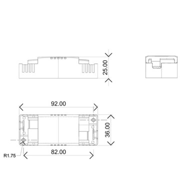 MANTRA TAMPA Driver 8W ON/OFF