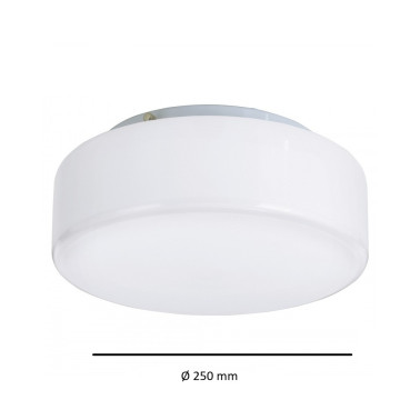 EGLO BALLA Plafón Vidrio Blanco