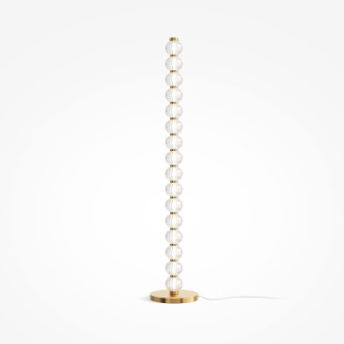 MAYTONI AMULET Lámpara de Pie Dorada