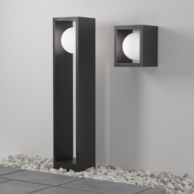 MAYTONI SLATE Aplique Grafito 10W IP65 3000K