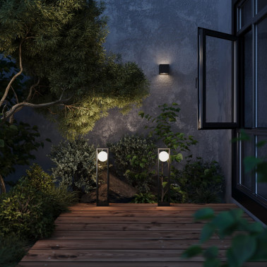 MAYTONI SLATE Aplique Grafito 10W IP65 3000K