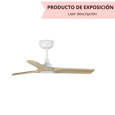 Faro Heywood S DC Ventilador de Techo Blanco Exposición