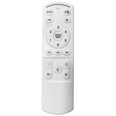 LIGHTED TÍBER Ventilador De Techo Blanco Exposición