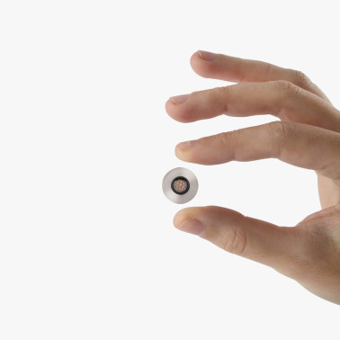 FARO GRUND 21 Empotrable Acero Inox. 1W 3000K 24V