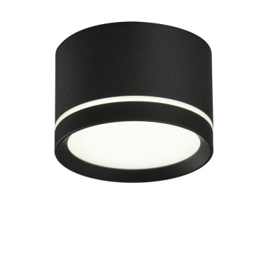 INCOLAMP Foco Superficie Negro