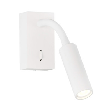 INCOLAMP Lector Flexible Cuadrado G9