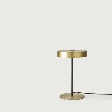 AROMAS AMBOR Sobremesa Acero Oro/Negro