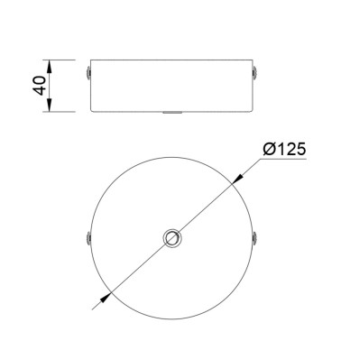 MANTRA Florón Superficie Blanco
