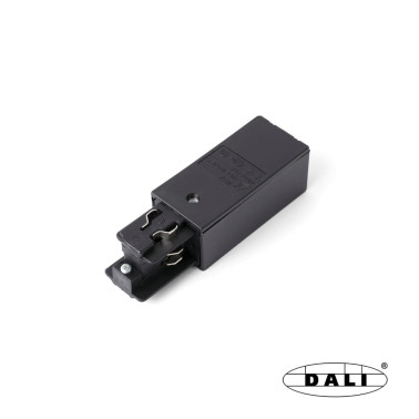 FARO Alimentación izquierda negro para carril DALI