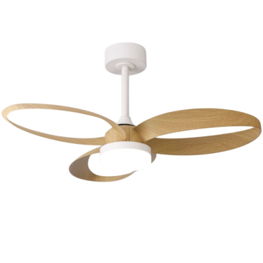 MANTRA INFINITY FAN Ø92 Ventilador Blanco-Madera